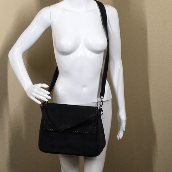 Rebecca Minkoff Suede Stud Convertible CrossbodyUC - Picture 8 of 8